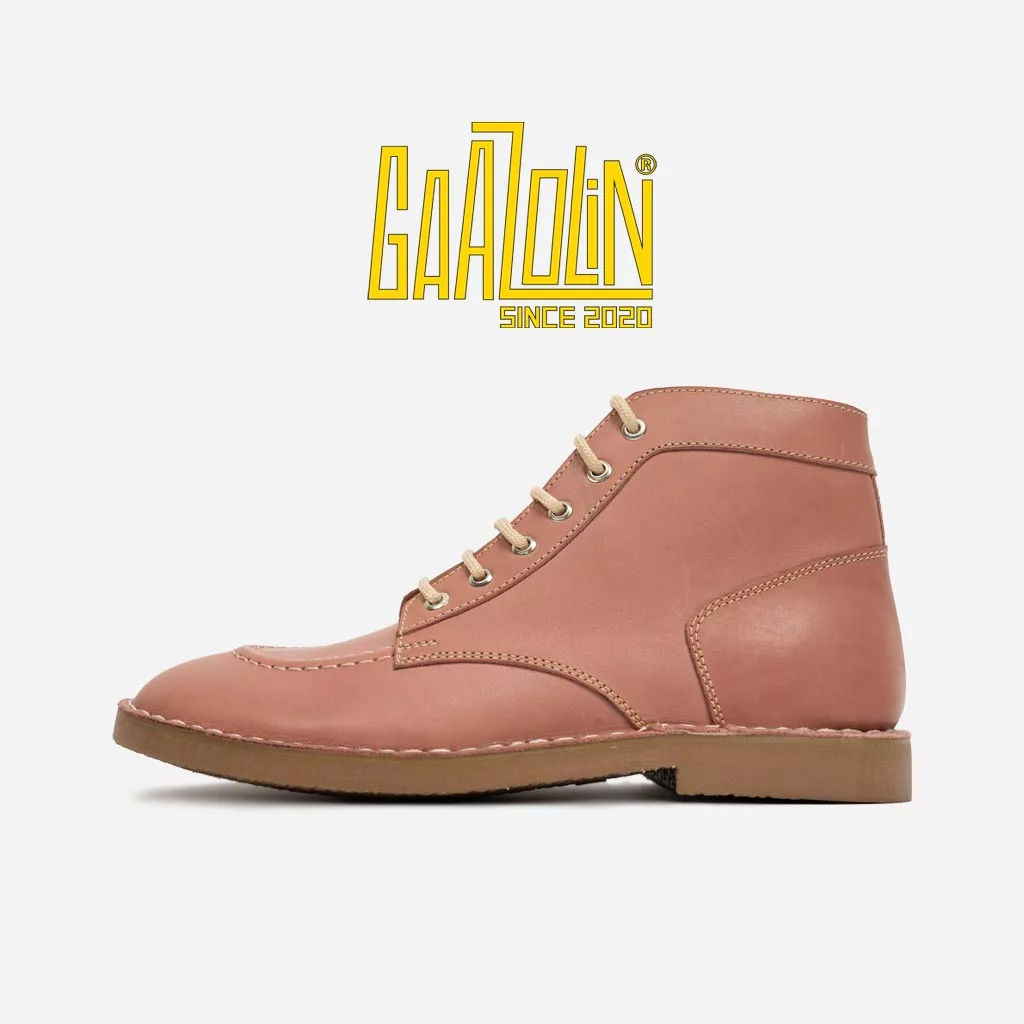 بوت ژیان گازولین گلبهی - Dyane Boots Salmon W
