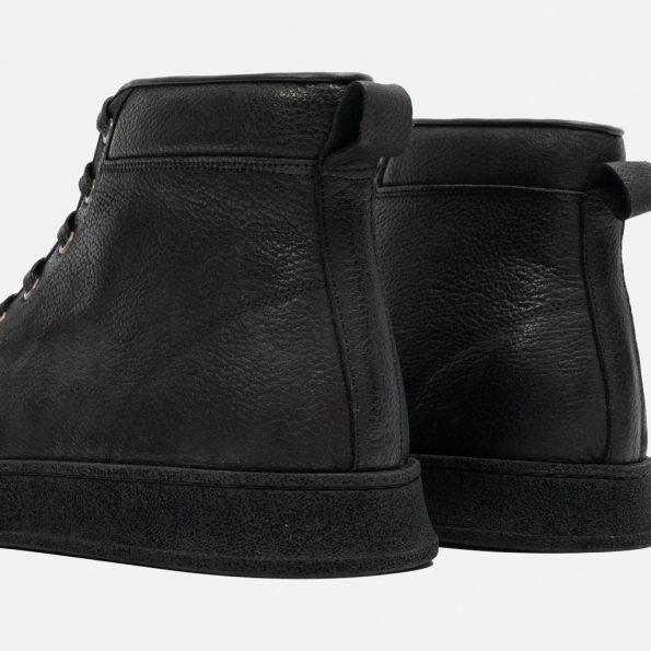 کتانی ذن ساقدار گازولین مشکی - Zen High Tops Mono Black