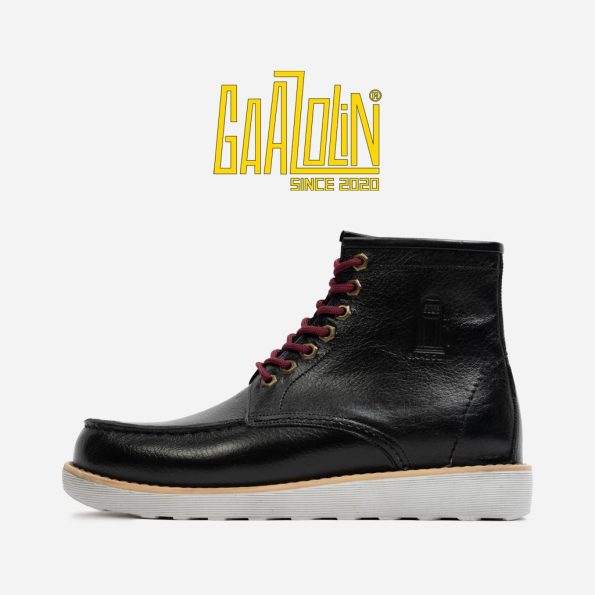 بوت گاراژ گازولین مشکی شرانگ - Garage Boots Black FW