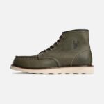 بوت مردانه برند گازولین مدل گاراژ کلاسیک ارتشی کریزی