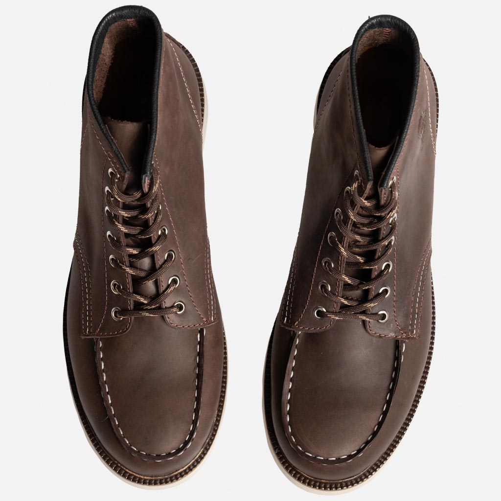 بوت مردانه برند گازولین مدل گاراژ کلاسیک شکلاتی کریزی بوت مردانه برند گازولین مدل گاراژ کلاسیک شکلاتی کریزی