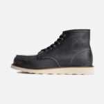 بوت مردانه برند گازولین مدل گاراژ کلاسیک زغالی کریزی