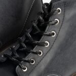 بوت مردانه برند گازولین مدل گاراژ کلاسیک زغالی کریزی