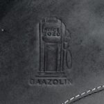 بوت مردانه برند گازولین مدل گاراژ کلاسیک زغالی کریزی