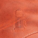 بوت مردانه برند گازولین مدل گاراژ کلاسیک گوجه ای کریزی