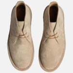 سافاری خاکی چرک جیر دور قرمز