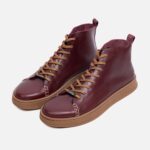 کتانی کول رایدر 2 ساقدار گازولین زرشکی – Cool Rider 2 High Tops Oxblood