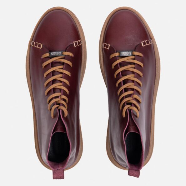 کتانی کول رایدر 2 ساقدار گازولین زرشکی - Cool Rider 2 High Tops Oxblood