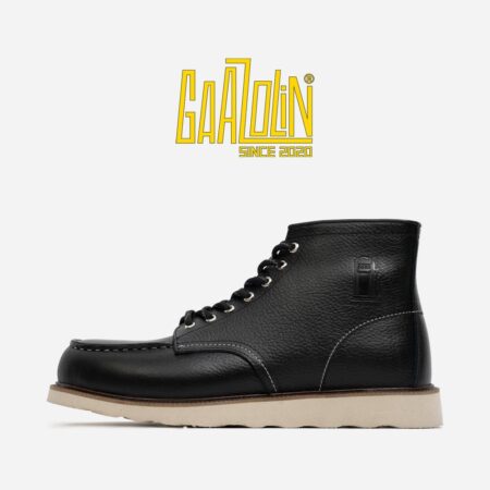 بوت برند گازولین مدل گاراژ کلاسیک مشکی فلوتر – Garage Boots Classic Moc Black FW