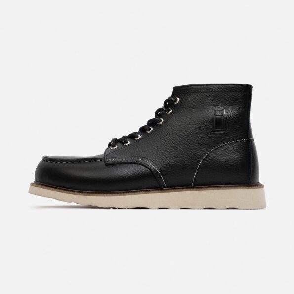 بوت برند گازولین مدل گاراژ کلاسیک مشکی فلوتر – Garage Boots Classic Moc Black FW