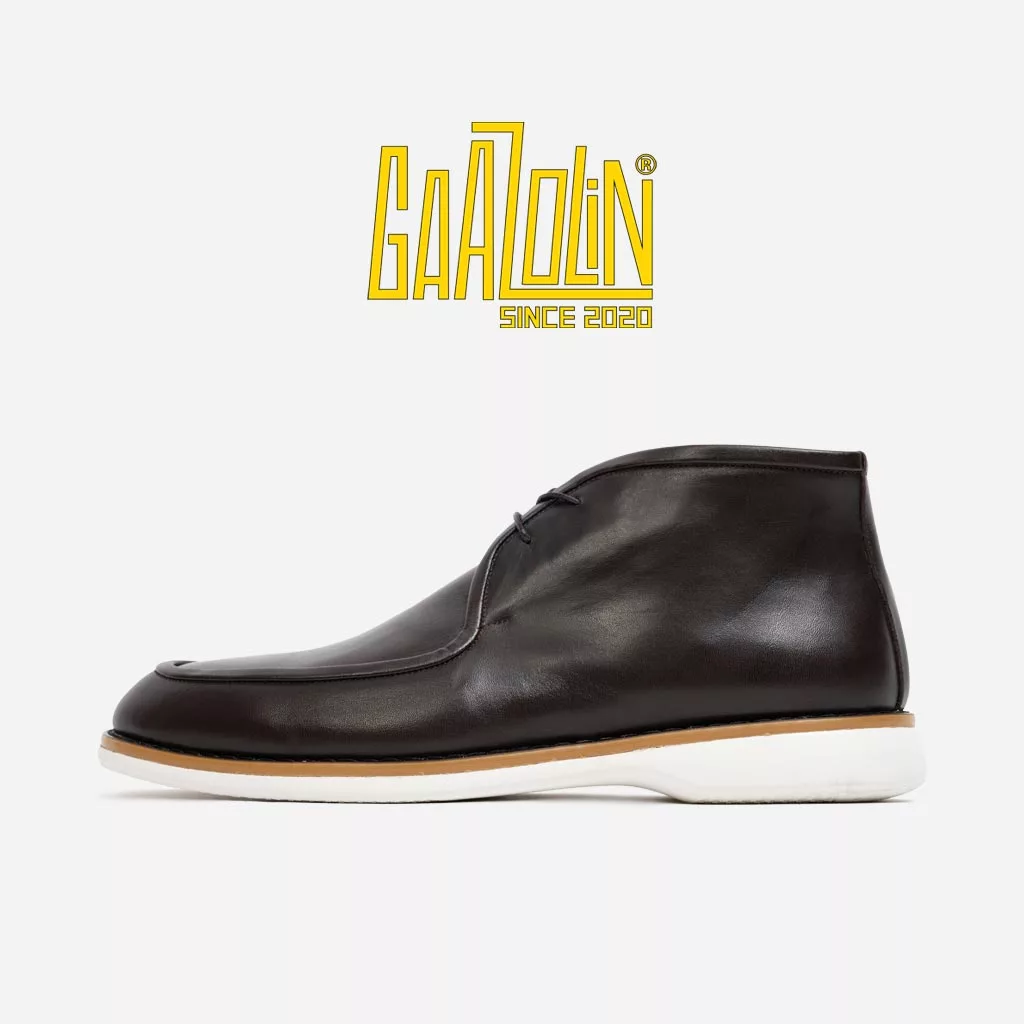 کفش غرناطه گازولین قهوه ای شبرو | Gharnata Shoes Deep Brown W