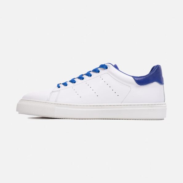 کتانی گازولین استن استایل سفید آبی - Stan Style White Blue