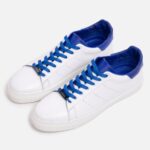 کتانی گازولین استن استایل سفید آبی – Stan Style White Blue