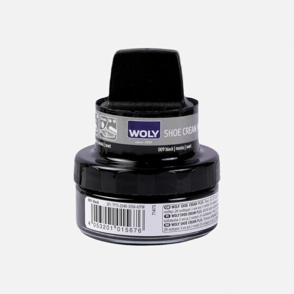 واکس کرمی مشکی وولی - Woly Shoe Cream Black