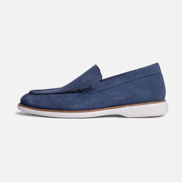 لوفر اسلیپر گازولین آبی میانه - Slipper Loafers Mid Blue