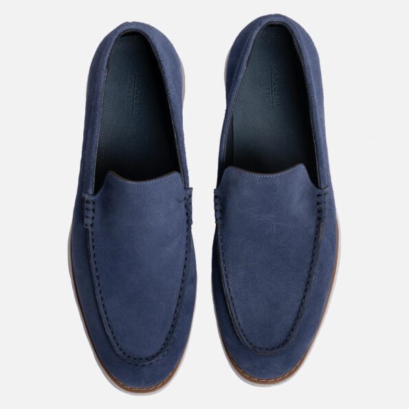 لوفر اسلیپر گازولین آبی میانه - Slipper Loafers Mid Blue