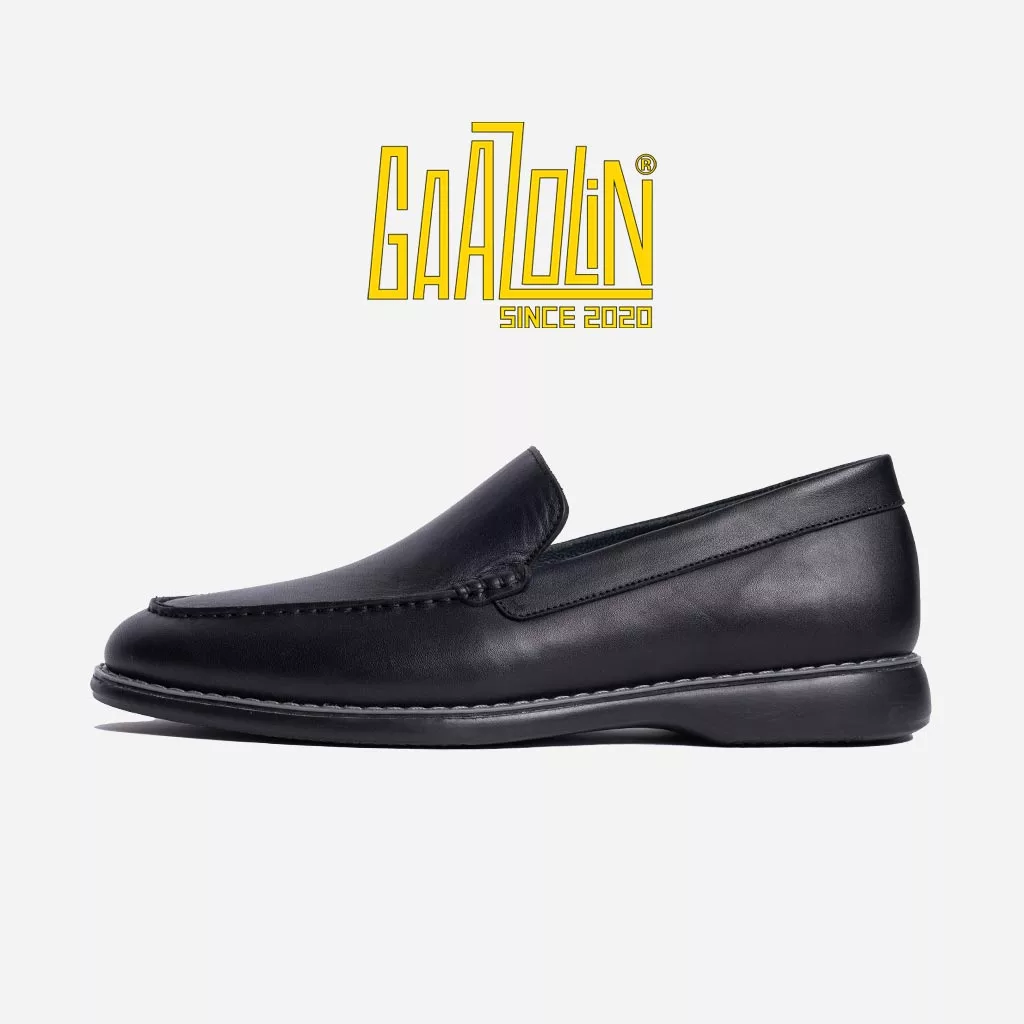 لوفر اسلیپر گازولین مشکی شبرو - Slipper Loafers