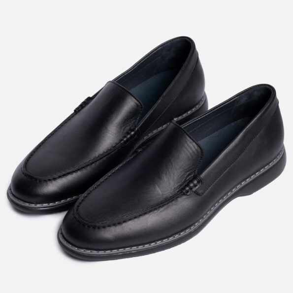لوفر اسلیپر گازولین مشکی شبرو - Slipper Loafers