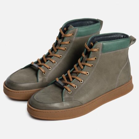 کتانی ذن ساقدار گازولین تنباکو - Zen High Tops Tobacco Leaves