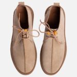 کفش عشایری 2 گازولین خاکی جیر