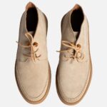 کفش عشایری 3 ساقدار گازولین خاکی چرک