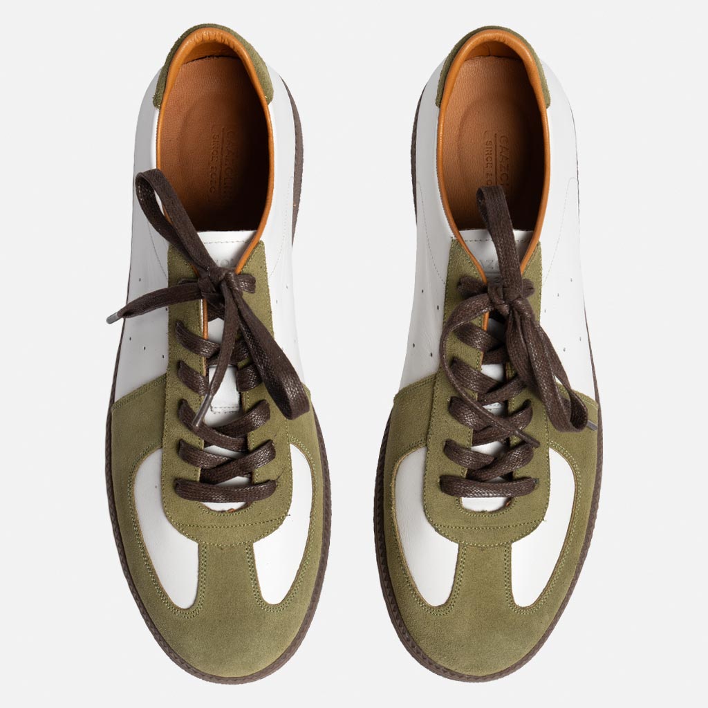 کتانی سونیکس گازولین سفید سبز کتانی سونیکس گازولین سفید سبز