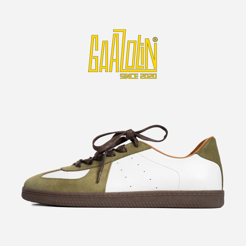 کتانی سونیکس گازولین سفید سبز کتانی سونیکس گازولین سفید سبز