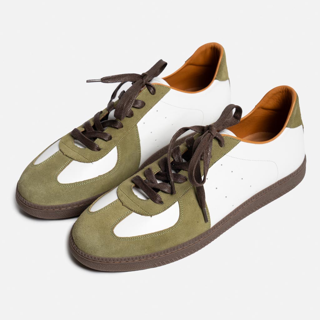 کتانی سونیکس گازولین سفید سبز کتانی سونیکس گازولین سفید سبز