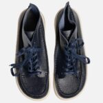 کتانی بوهمین ساقدار گازولین سرمه ای