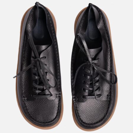 کتانی بوهمین بدون ساق گازولین مشکی - Barefoot