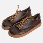 کتانی بوهمین بدون ساق گازولین شکلاتی – Barefoot