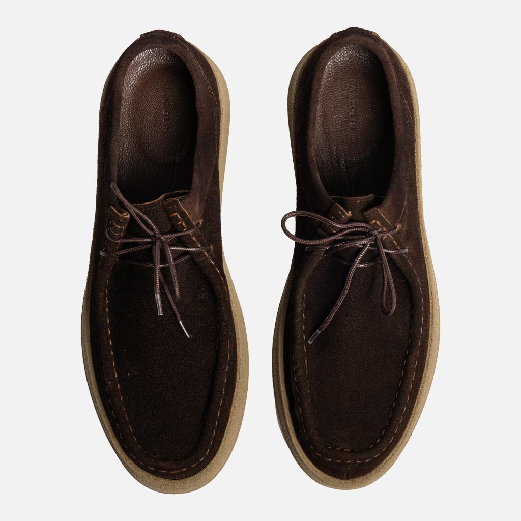 کفش روزمره هایزنبرگ اس تی بدون ساق گازولین گلی کفش روزمره هایزنبرگ اس تی بدون ساق گازولین گلی