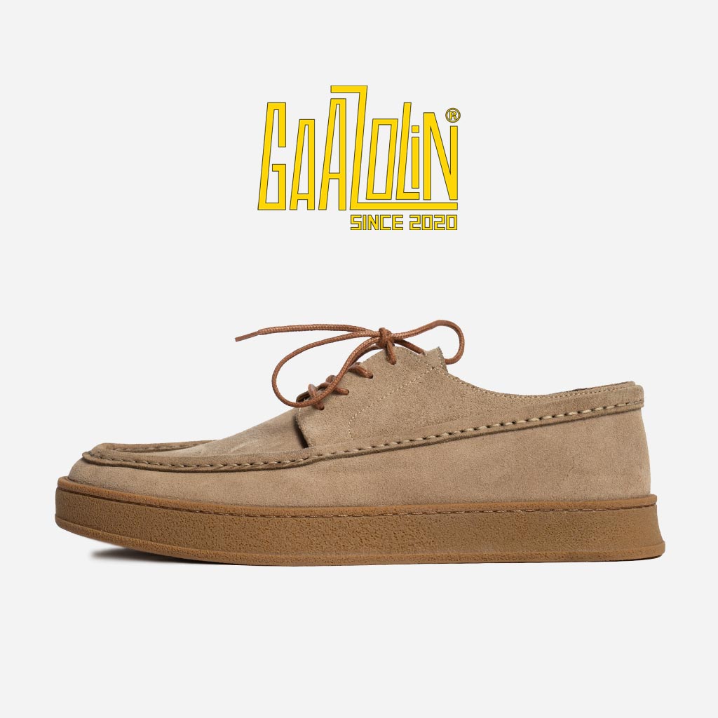 کفش مردانه لوکاس گازولین خاکی کفش مردانه لوکاس گازولین خاکی