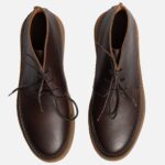 کفش عشایری 3 ساقدار گازولین شکلاتی شرانگ