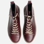 کتانی ولکری ساقدار گازولین زرشکی