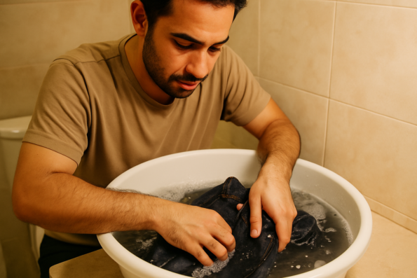 نگهداری از لباس دنیم؛ راهنمای کامل شستشو و حفظ رنگ