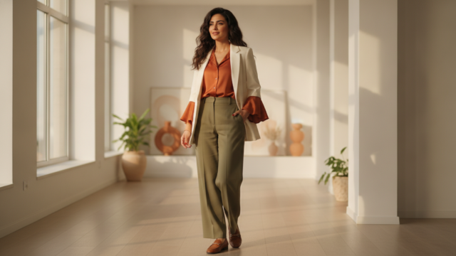 استایل اسمارت کژوال زنانه؛ راهنمای کامل ست کردن