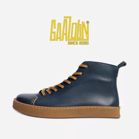کتانی کول رایدر 2 ساقدار گازولین آبی آبرنگی - Cool Rider 2 High Tops Watercolor Blue